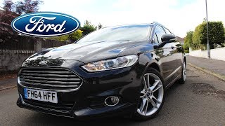 2015 Ford Mondeo Estate Titanium 20 TDCI Review [upl. by Noimad]