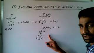 Preparation of Phenol from Benzene Sulphonic Acid [upl. by Marylin447]