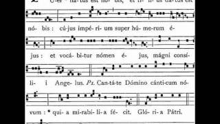 Introit Puer natus est nobis  Gregorian Chant [upl. by Gaby]