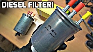 Ford Mondeo Mk3 Diesel Filter Replacement How To [upl. by Thom684]