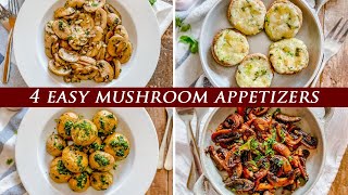 4 Simple SPANISH TAPAS Using Mushrooms [upl. by Fillbert]