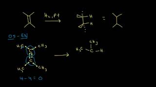 Hydrogenation  Alkenes and Alkynes  Organic chemistry  Khan Academy [upl. by Alderson]