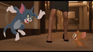 Tom amp Jerry The Movie 2021  Official Trailer [upl. by Hamehseer]