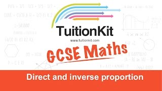 Direct and Inverse Proportion [upl. by Hulton]