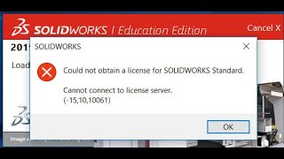 How to fix Solidworks installation error  Cannot connect to Licence server [upl. by Hars]