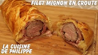 Filet mignon en croute [upl. by Heddy]