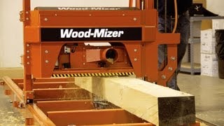 MP100 Log MoulderPlaner in Action  WoodMizer [upl. by Cynthia200]