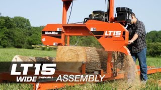 LT15WIDE Sawmill Assembly  WoodMizer [upl. by Mahala]