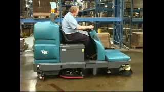 Tennant T15 Floor Scrubber Operator Training [upl. by Hubert770]