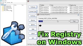 Fix Clean And Repair Bad Registry on Windows 10 How to Guide [upl. by Iam]