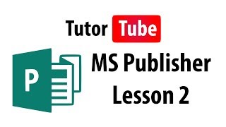 MS Publisher Tutorial  Lesson 2  Creating New Publications [upl. by Rosene]