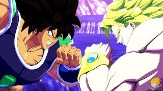 Dragon Ball FighterZ  Broly DBS Vs Broly DBZ [upl. by Davita]