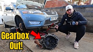 Mondeo Mk4 Project Gets a New Clutch Part 1 [upl. by Abisha]