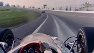 OnBoard Lap w Mario Andretti from 1966 Indianapolis 500 [upl. by Tnarg]