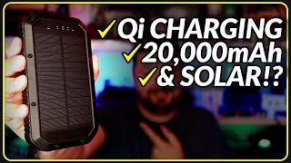 20000mAh USB Solar Power Bank [upl. by Earej295]