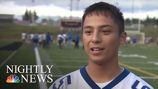 High School Football Team Too Good Nobody Wanted To Play Them  NBC Nightly News [upl. by Attenyt160]