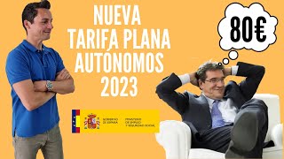 Nueva TARIFA PLANA para AUTÓNOMOS 2023 [upl. by Abernon]