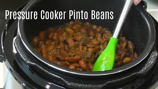 Pressure Cooker Pinto Beans  No Soak Quick Cook Beans  Cosori 2 Quart Electric Pressure Cooker [upl. by Roosnam]