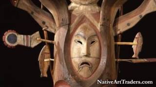 Inuit Masks  The Mask In Inuit Religious Dance Ceremonies [upl. by Hulbert480]