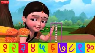 Ginti 110  Hindi Rhymes for Children [upl. by Einnoc]