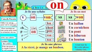 Apprentissage de la lecture Maternelle CP en Français  on 80 [upl. by Kissee406]