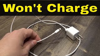 How To Fix A Phone Charger That Wont ChargeTutorial [upl. by Anallise]