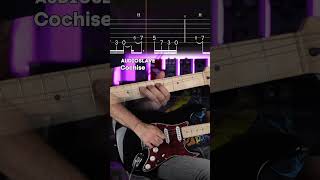 AUDIOSLAVE  Cochise Tutorial amp TABS [upl. by Laurentium507]