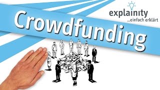 Crowdfunding einfach erklärt explainity® Erklärvideo [upl. by Lillie]