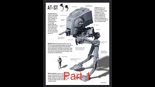 Build the AT ST from Empire Strikes Back in 124 scale [upl. by Tibbitts]