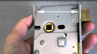 Mortice Lock Measurement Guide Video [upl. by Annairol]