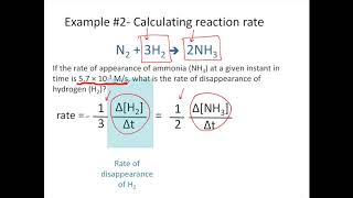 Reaction Rates and Stoichiometry Chemistry Tutorial [upl. by Ardnosal626]