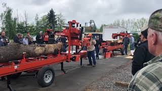 Every WoodMizer Sawmill In Action [upl. by Tannenbaum546]