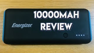 Energizer Max Power Bank 10000mah 2018 Review [upl. by Aran70]