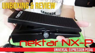 Unboxing amp Review NEKTAR NXP Universal Expression Pedal [upl. by Retsof]