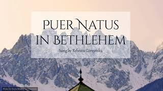 Puer Natus in Bethlehem Gregorian chant [upl. by Leryt]