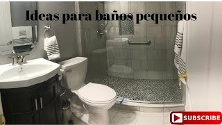 Ideas de remodelación para baños pequeños🚿🚽🛁 [upl. by Kerrison]