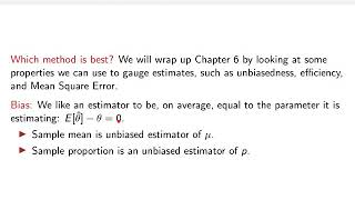 A Biased but still good Estimate for Variance of a Normal Distribution [upl. by Atcele614]