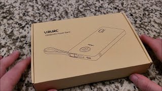 VRURC Portable 10000mAh USB Power Bank [upl. by Ahsimin]