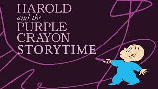 Harold and the Purple Crayon  Read Aloud Storytime [upl. by Anaet]