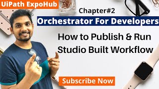 Uipath Run Workflow using Orchestrator  Uipath ExpoHub [upl. by Allehcram782]