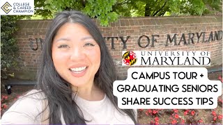 University of Maryland College Park Campus Tour  Student Interviews positives challenges advice [upl. by Aretak]