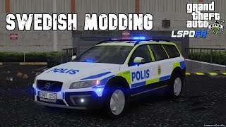 HUR MAN INSTALLERAR SWEDISH MODDINGS SVENSKA POLISBILAR TILL GTA 5 [upl. by Knuth]