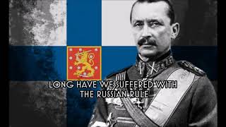 Vapaussoturin Valloituslaulu  Marching Song of the Finnish White Army Reupload [upl. by Dede785]