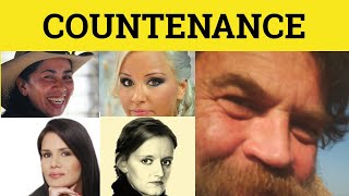 🔵 Countenance  Countenance Meaning  Countenance Examples  GRE 3500 Vocabulary [upl. by Gavan]