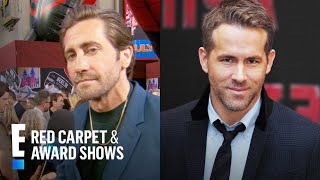 Ryan Reynolds and Jake Gyllenhaal interview for LIFE DEADPOOL  UNCENSORED  FOX 5 DC [upl. by Litnahs915]