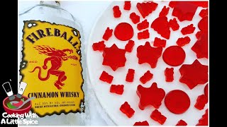 How to Make Fireball Cinnamon Whiskey Gummies [upl. by Swart77]