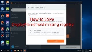 How To Solve DisplayName field missing registry  Apex Legends [upl. by Isej]