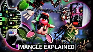 FNAF Animatronics Explained  MANGLE Five Nights at Freddys Facts [upl. by Erving]