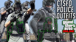 GTA 5 Online CTSFO Police Outfits After Patch 154 Cayo Perico Heist Clothing Glitches Not Modded [upl. by Eslehc]