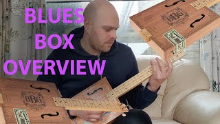 Electric Blues Box Slide Guitar Kit Overview [upl. by Nyvlem687]